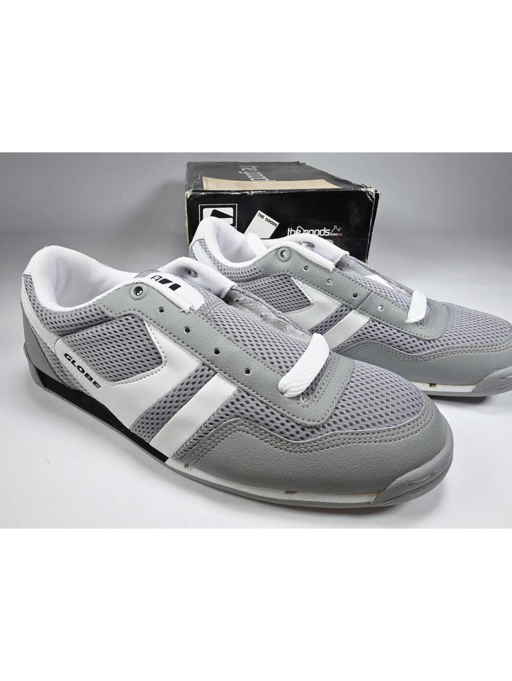 Globe Men's The Goods Skate Shoe Mid Grey Lite